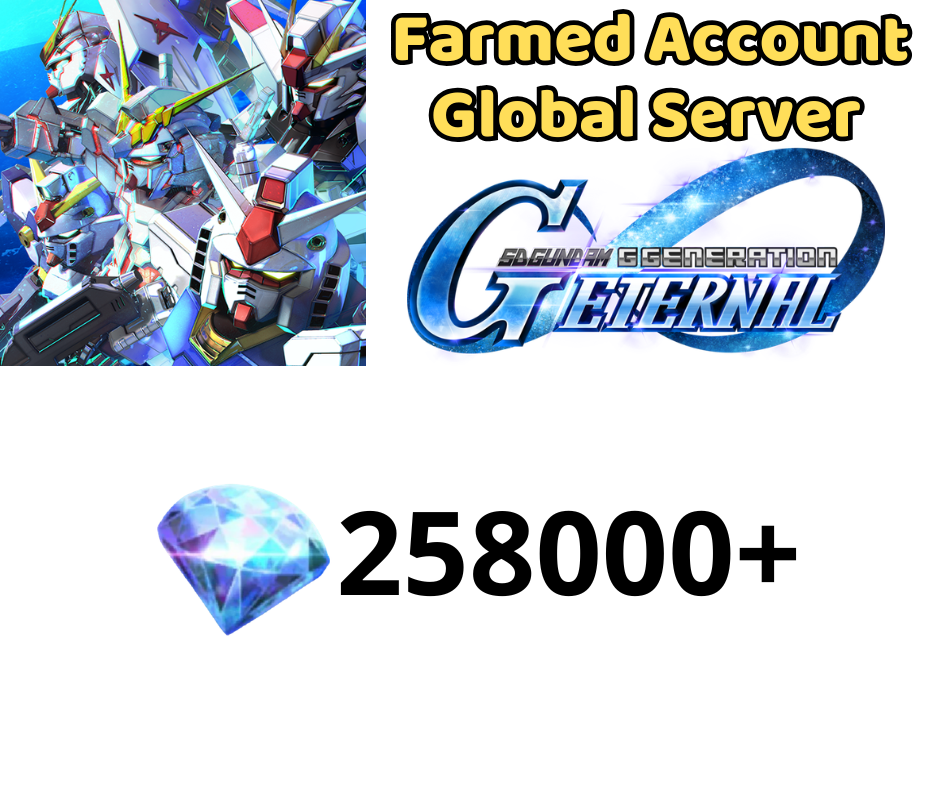 [GLOBAL] SD Gundam G Generation ETERNAL 258K+ Gem